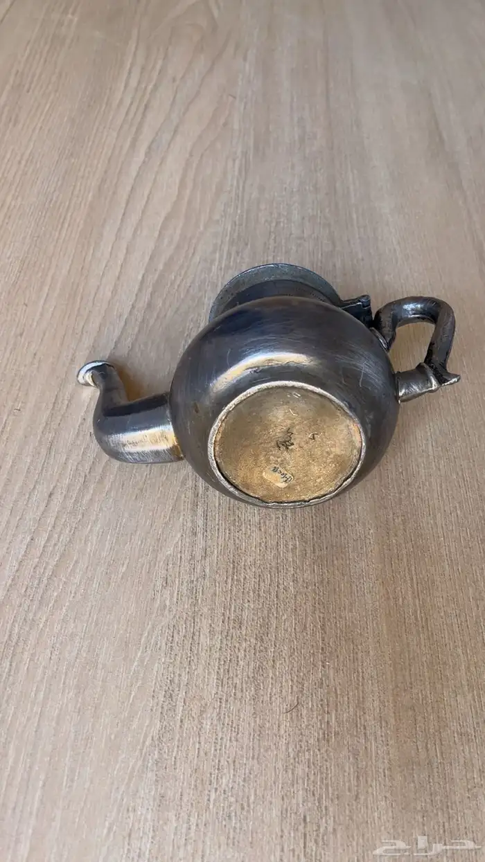 ابريق ثقيل قديم من فضه 6