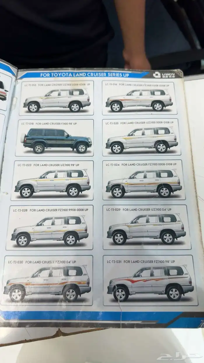 خطوط جميع انواع السيارت صني درجه اول ضمان. سنه كامله 1