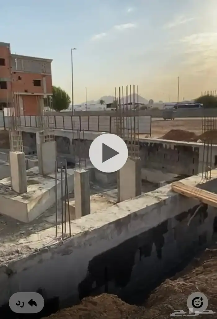 ارض للبيع في المدينه المنوره تم الانتهاء من القواعد 2
