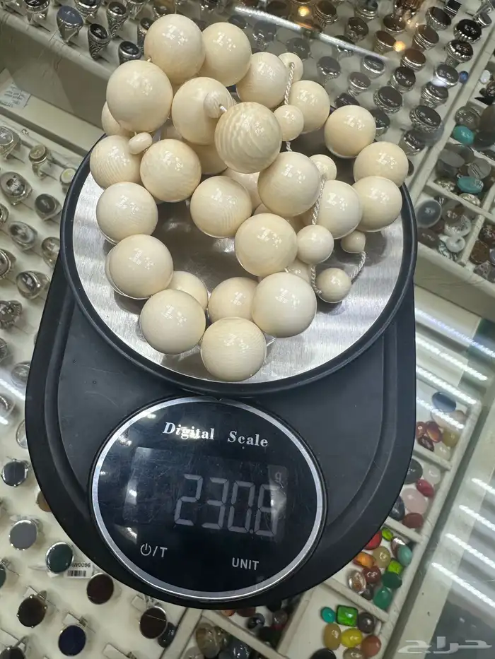 سبح عاج - ناب فيل سوبر جامبو فوق ربع الكيلو 3
