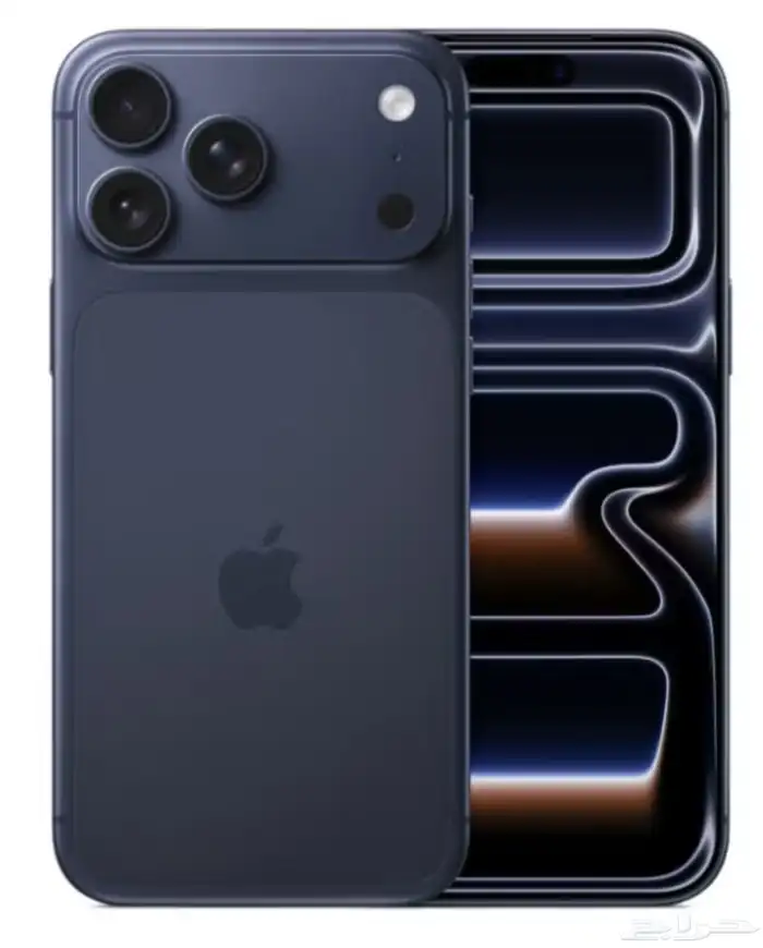 آيفون 17 برو ماكس 256 جيجا لون ازرق داكن جديد 0