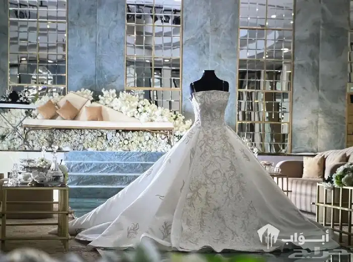 فستان زواج بطله حديثه ومميزه 3