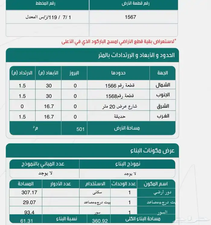 ارض للبيع مكه مخطط ولي العهد السعر240 الف مساحة500 2