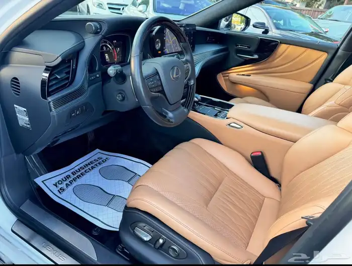 لكزس LS500 2021 داخليه جملي بسسعرر خيالي 8