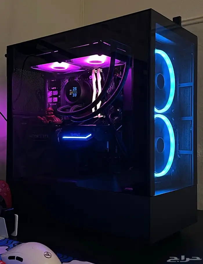 بيسي قيمنق RTX 4060 Ti وشاشة اسوس وايد 34 inch 0