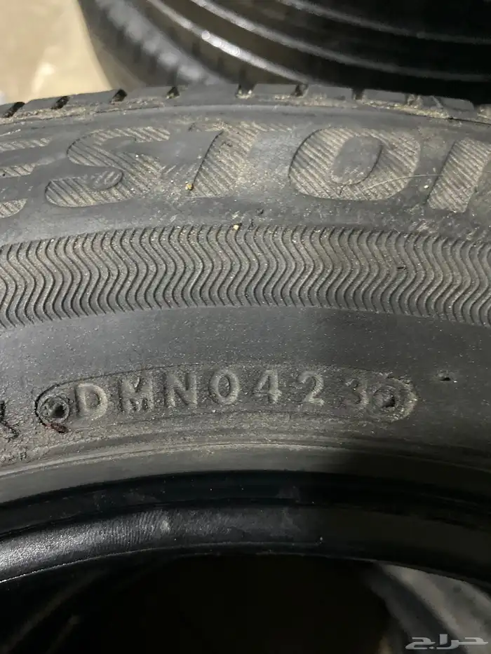 طقم كفرات برجستون 185 65 15 1