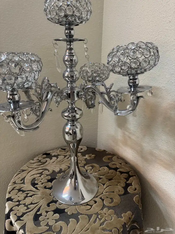 طقم كامل مع الشمعدانات 7