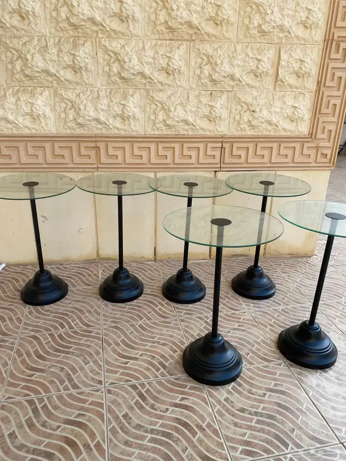 طقم عدد 6 طاولات استقبال 0