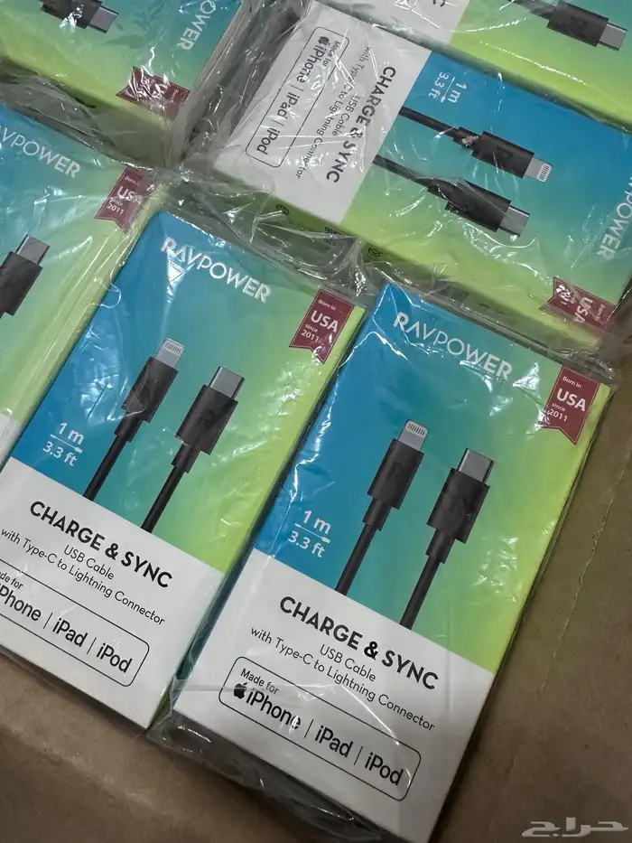 للبيع كيابل شحن RAVPower أصليه 2