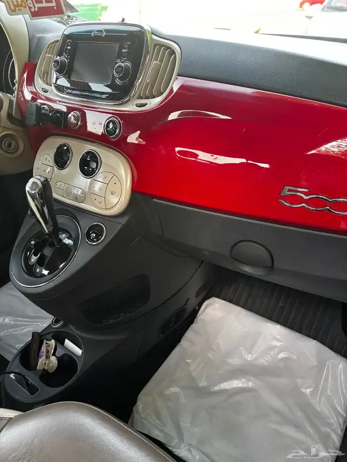 Fiat 500 2017   Red   Special Number Plate 9