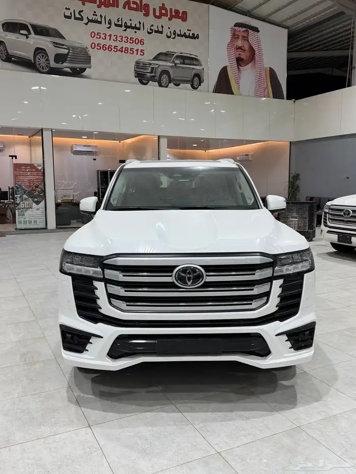 لاندكروزر GXR.S.2025 الساير اصفار اقل سعر كاش او بنوك 0