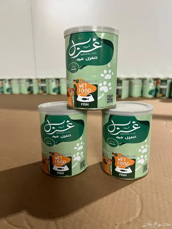 اكل القطط الرطب ( غزل ) طعام قطط معلبات 400 جم سعودي 100 1