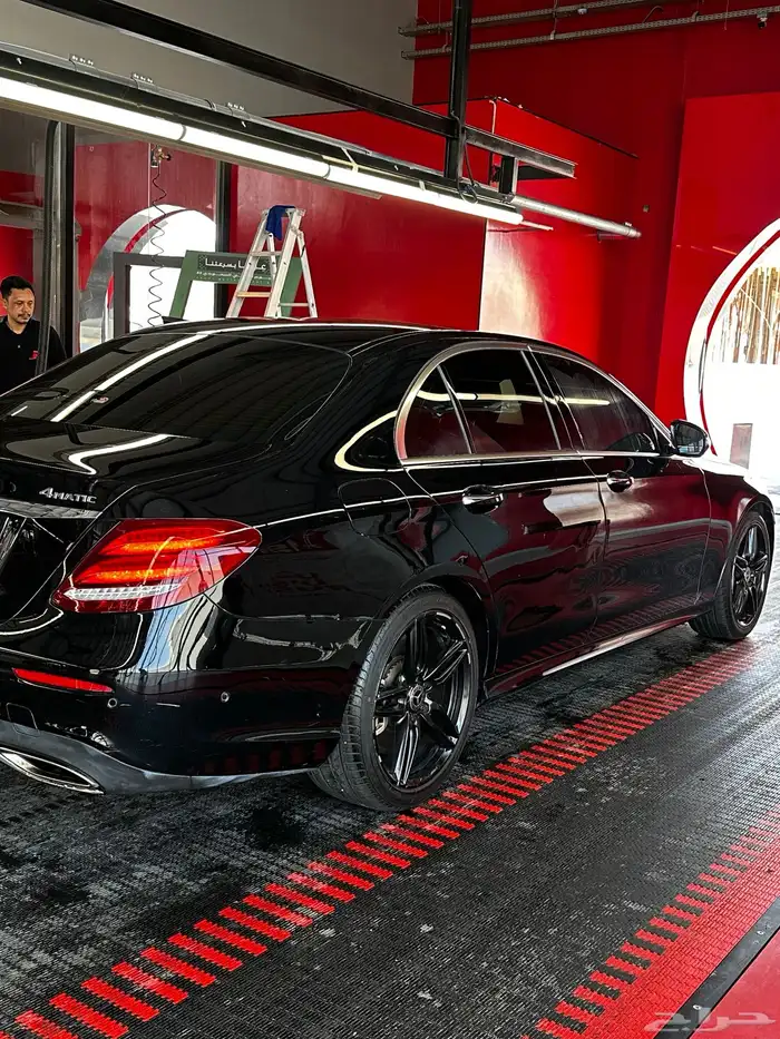 مرسيدس E400 full Black 4