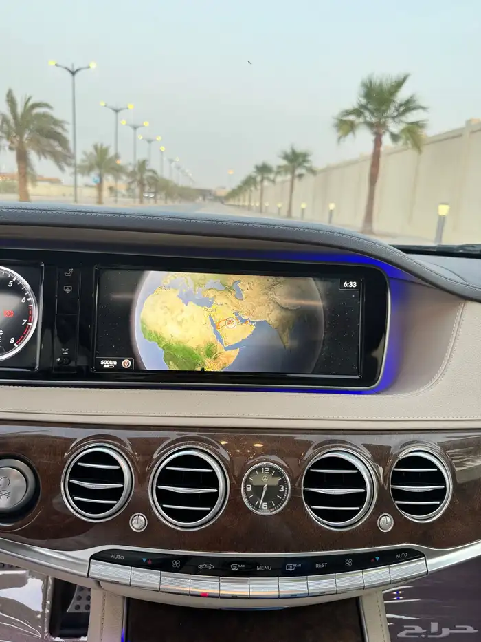 مرسيدس S400 (جفالي) 2014 كت AMG نظيف جدا 36