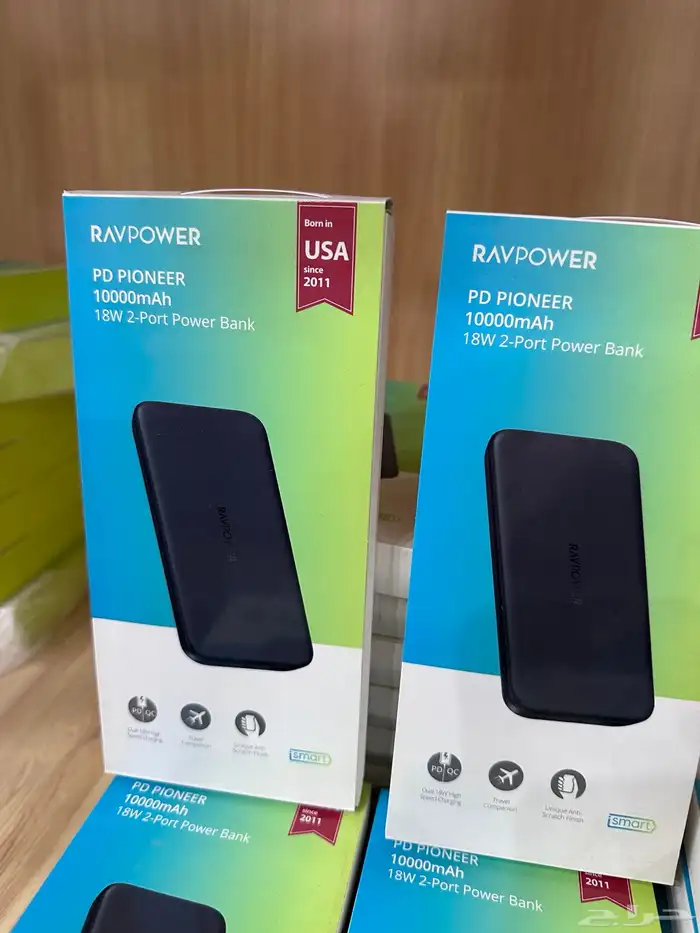 للبيع باور بانك RAVPower أصلي 2