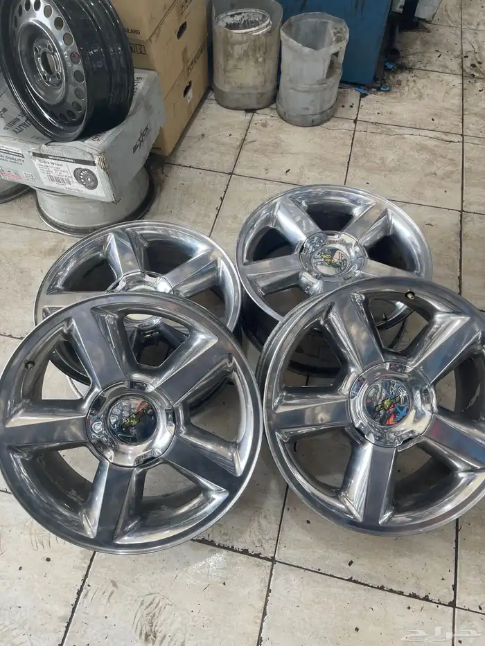 جنوط تاهو LTZ نيكل اصلي وكاله مقاس 20 3