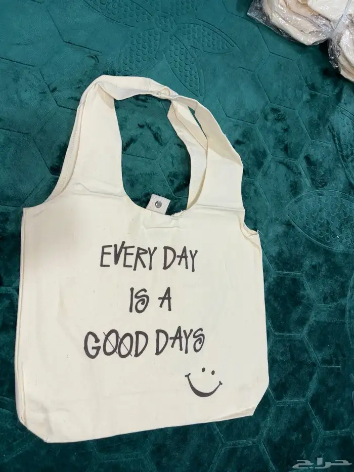 شنطة توت باغ tote bag سعر جديد 16 ريال وجوده عاليه 5
