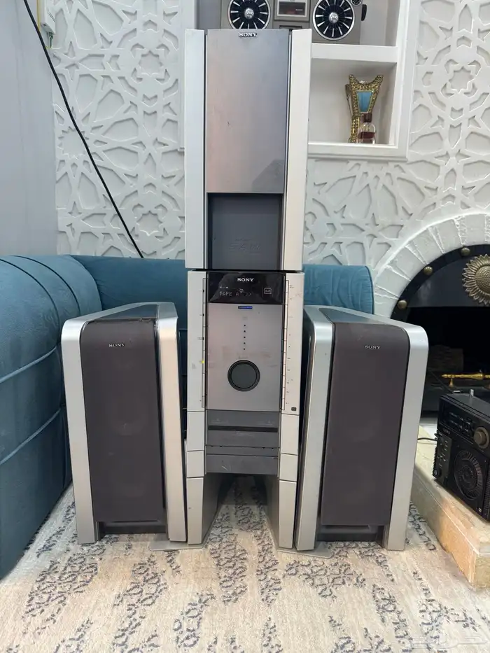 مسرح منزلي سوني كاسيت مع راديو 0