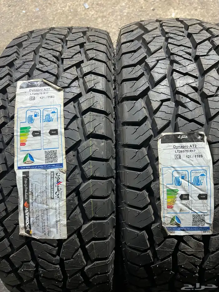 كفرات هانكوك ربع حجري مقاس 265 70 17 27