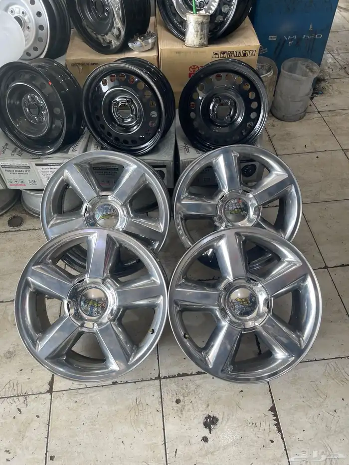 جنوط تاهو LTZ نيكل اصلي وكاله مقاس 20 8