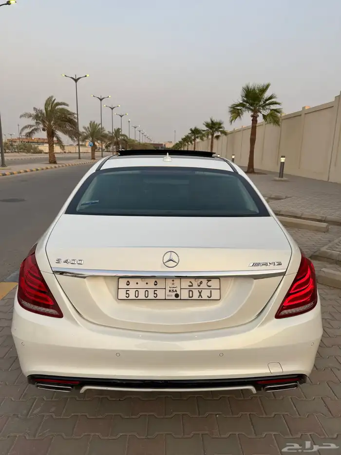 مرسيدس S400 (جفالي) 2014 كت AMG نظيف جدا 10
