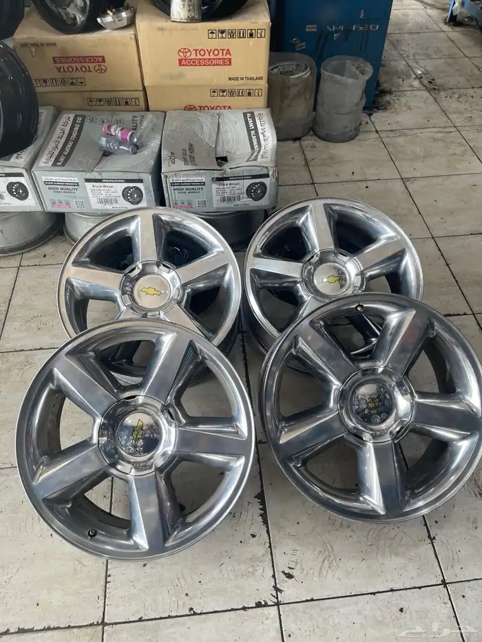 جنوط تاهو LTZ نيكل اصلي وكاله مقاس 20 5