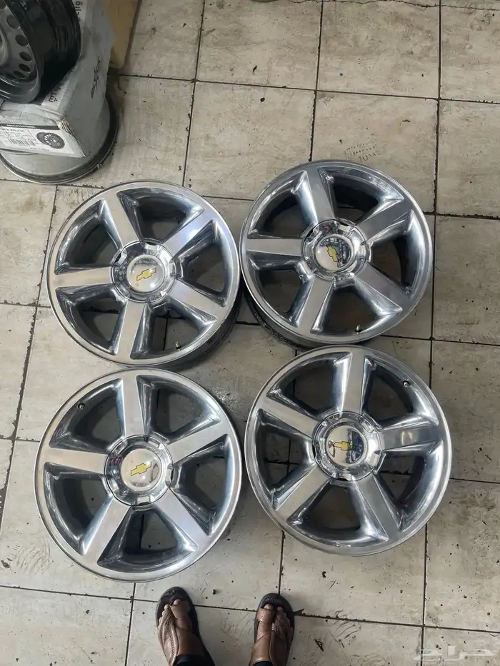 جنوط تاهو LTZ نيكل اصلي وكاله مقاس 20 1