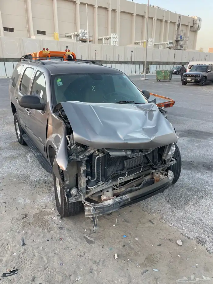 تاهو 2014 دبل تشليح اونقل واصلاح كل شي وكاله معدا الصدمه 7