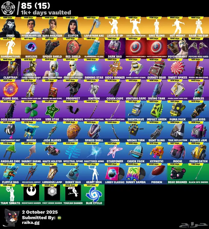 حساب فورت اكس كريتوس و النعناع 1