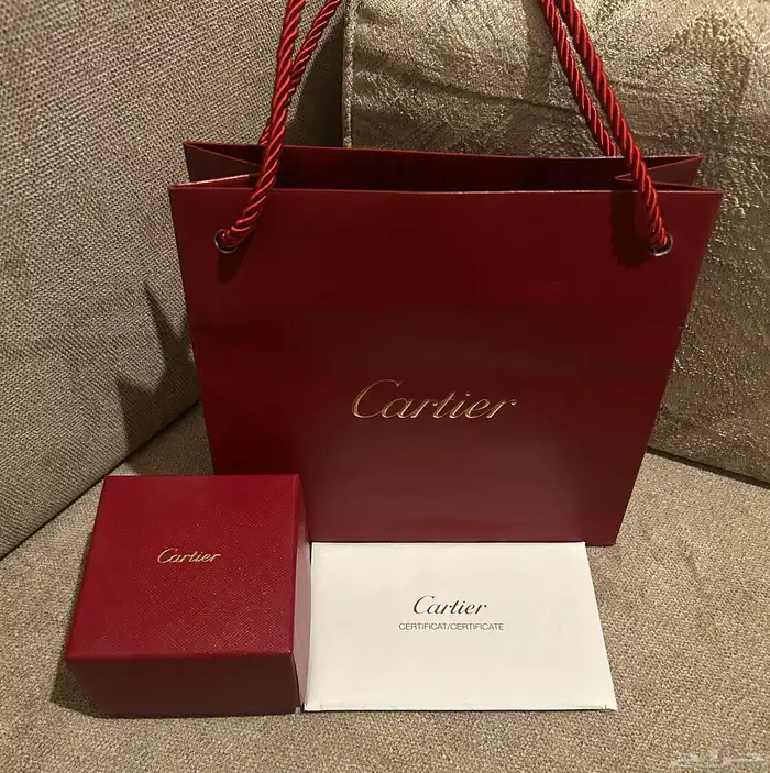 خاتم كارتير بكامل اغراضه cartier 5