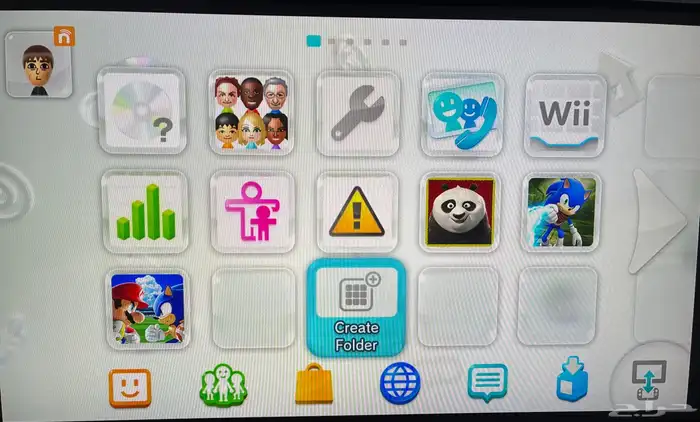 Wii U console جهاز وي يو بالكرتون 1