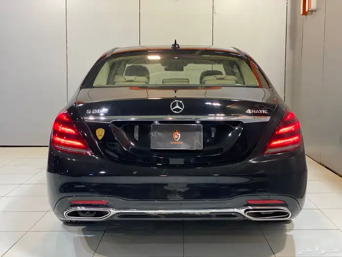 مرسيدس S560 2018 بحاله نظيفه جدا 5