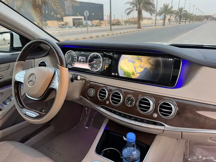 مرسيدس S400 (جفالي) 2014 كت AMG نظيف جدا 46
