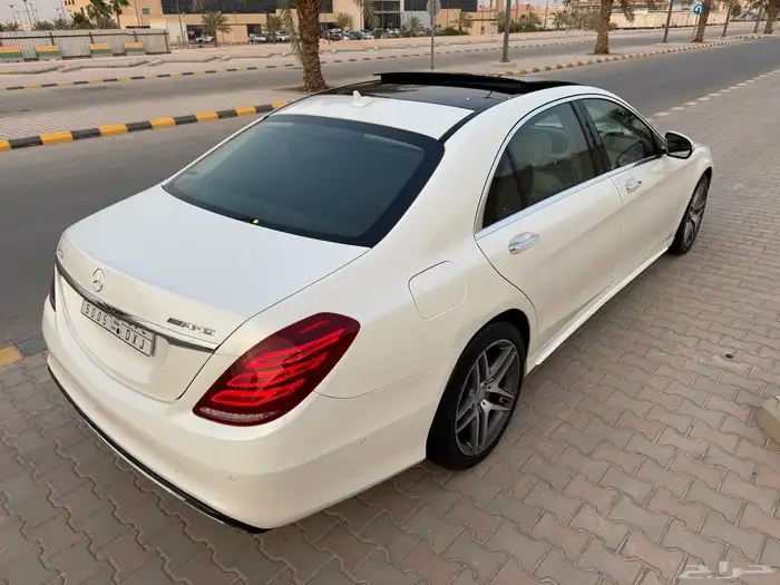 مرسيدس S400 (جفالي) 2014 كت AMG نظيف جدا 13