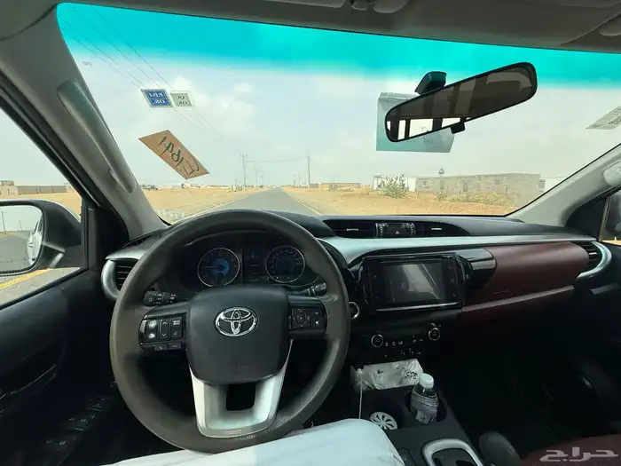 تويوتا هايلوكس 2019 S-GLX دبل قير تماتيك بصمة مالك اول 15