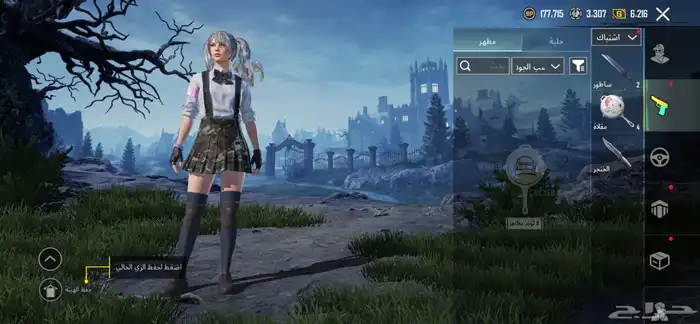 حساب ببجي 17