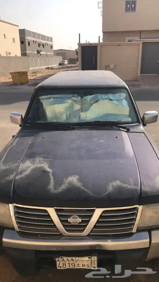 جيب نيسان بترول98 للبيع تشليح 1