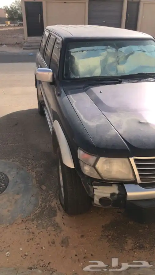 جيب نيسان بترول98 للبيع تشليح 2