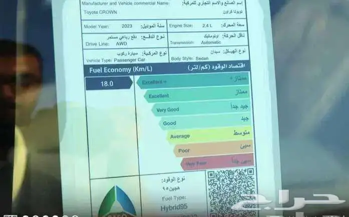 تويوتا كراون مجيستا فضي داخلي بيج 2023 5