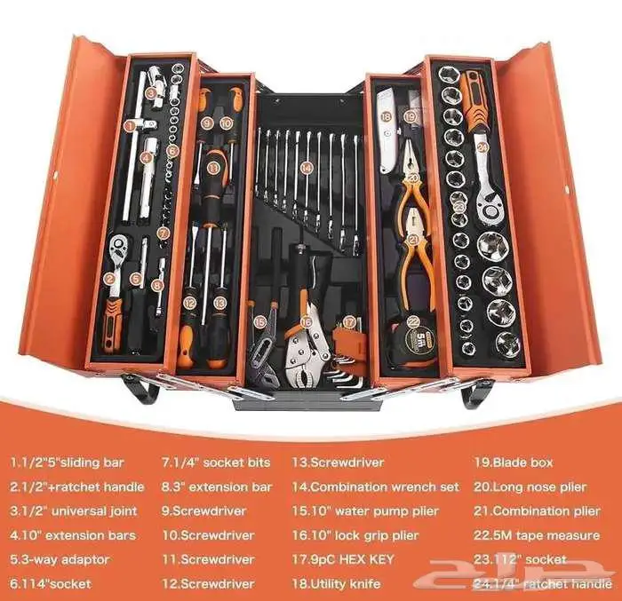 شنطة عدة 85 قطعة 3