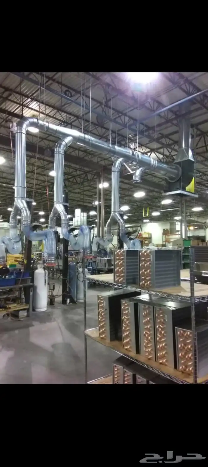 مكيف مركزي باكج دكت 25 طن استوك مستودعات مصانع مراكز تجارية 4