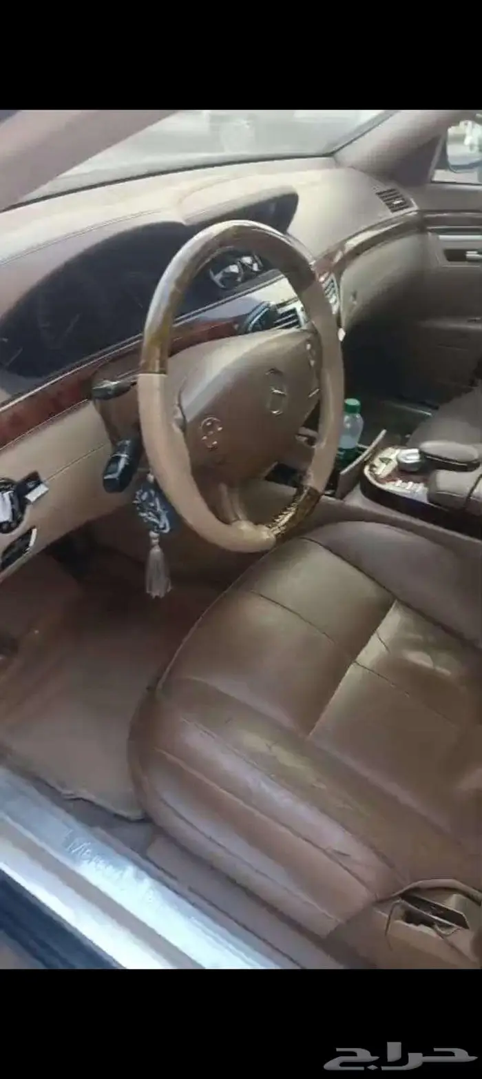 مرسيدس SL350 موديل 2006 لون أسود نظيف جدا فل 5