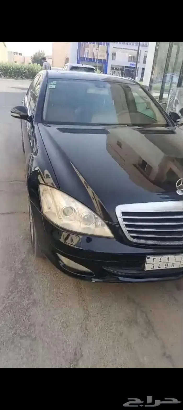 مرسيدس SL350 موديل 2006 لون أسود نظيف جدا فل 1