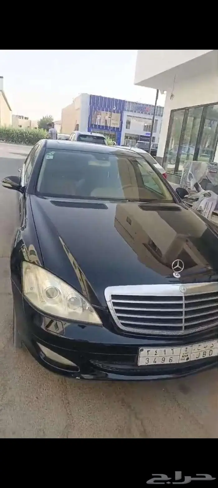 مرسيدس SL350 موديل 2006 لون أسود نظيف جدا فل 10