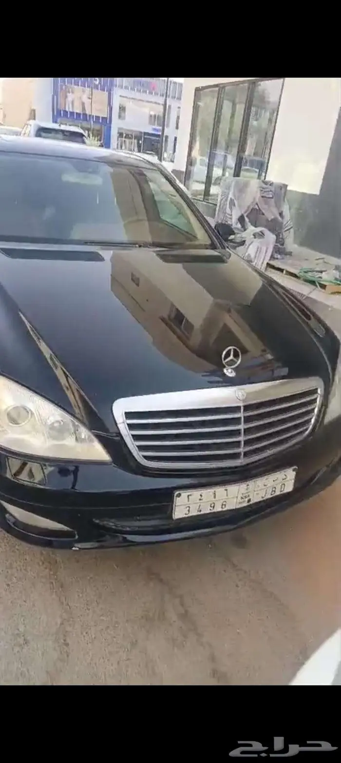 مرسيدس SL350 موديل 2006 لون أسود نظيف جدا فل 0