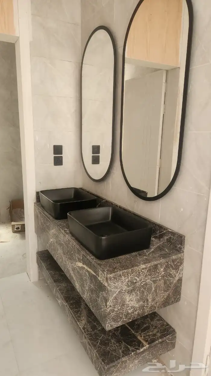 تفاصيل مغاسل ورخام طبيعي 27