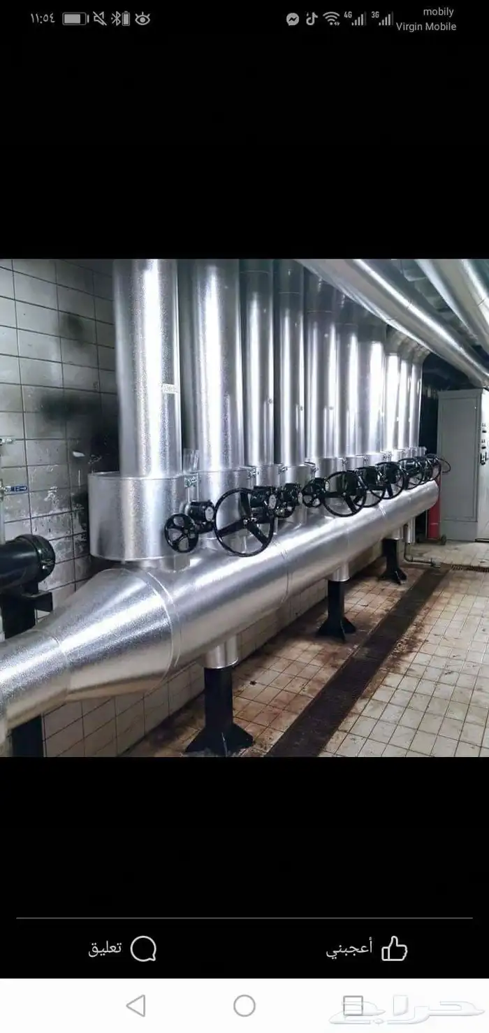 مكيف مركزي باكج دكت 25 طن استوك مستودعات مصانع مراكز تجارية 2