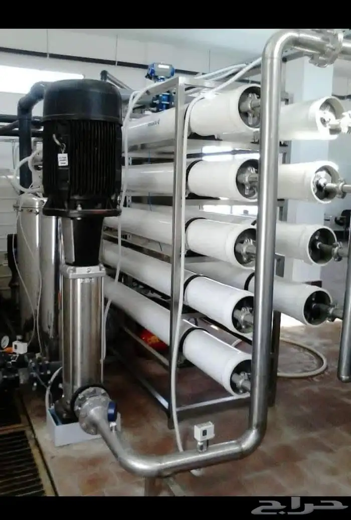 محطات تحلية مياه وتجهيز محلات والمصانع ومعالجة 1