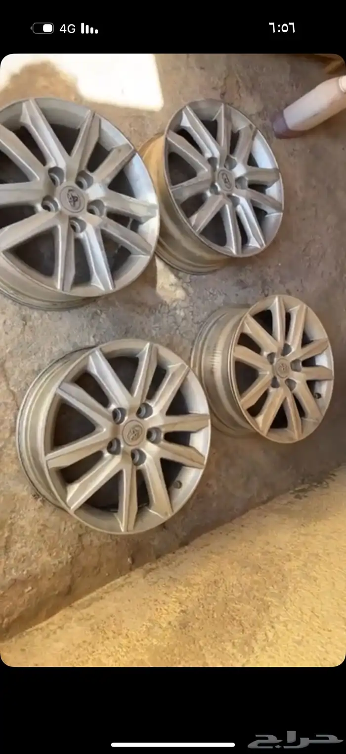 جنوط كامري 18 مطور نظيف 0