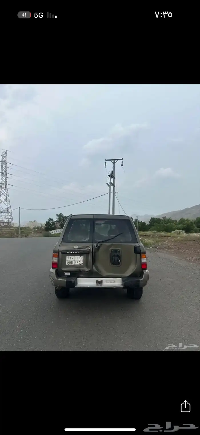 للبيع باترول نيسان فل كامل مع للوحه 3
